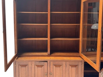 Arts & Crafts Library Bookcase by Willem Penaat for De Woning Amsterdam, 1904